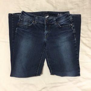 Silver Suki boot cut jeans